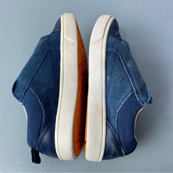 UGG Toddler Rennon Low Blue Unisex Kids Sneakers Hook Loop Closure Size 10 - Picture 10 of 14